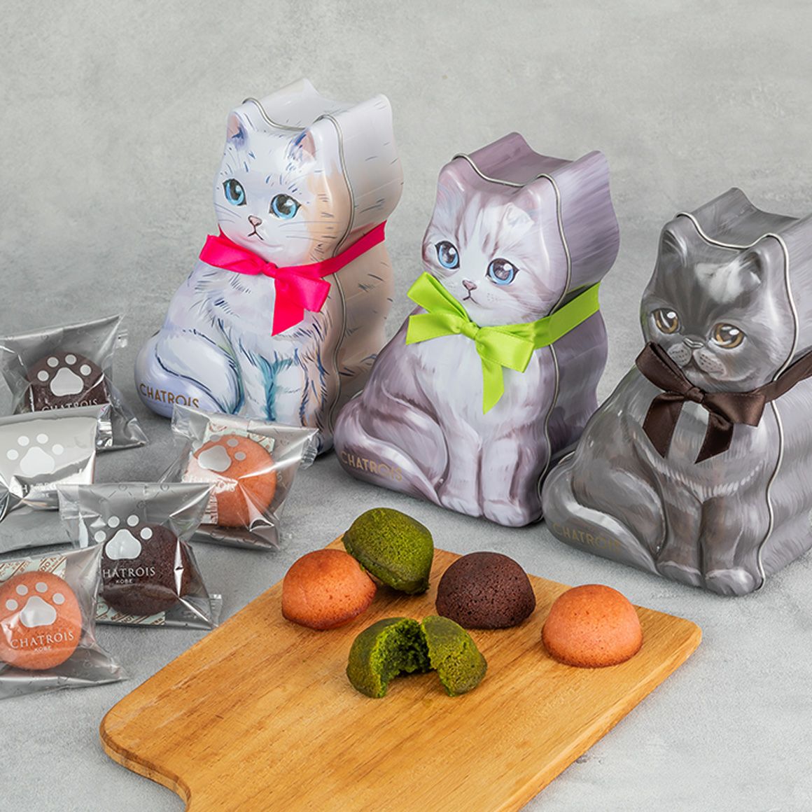 Otete～プチフィナンシェ～ 5個入｜猫スイーツ・猫モチーフお菓子通販