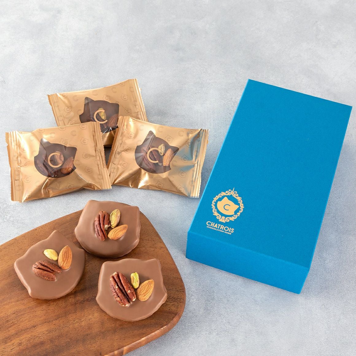 ミヌー6枚入｜猫スイーツ・猫モチーフお菓子通販【シャトロワ】