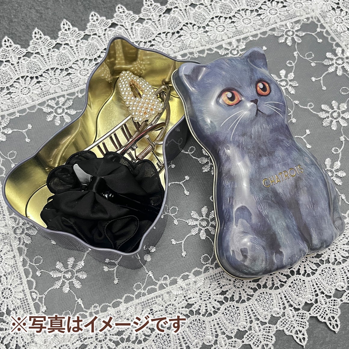 紫音 ゴールド猫4個 シルバー猫 5個 Otete～ブールドネージュ～｜猫スイーツ・猫モチーフお菓子通販